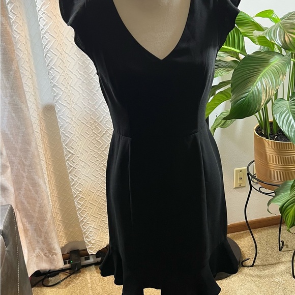 19 Cooper Womens Black Ruffled Lace women dress - Picture 3 of 12